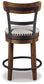 Valebeck UPH Swivel Barstool (1/CN)