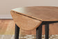 Gesthaven Round DRM Drop Leaf Table